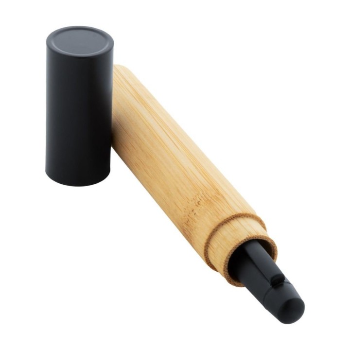 Stylo en bambou avec étui bois élégant | Maison Drabiec