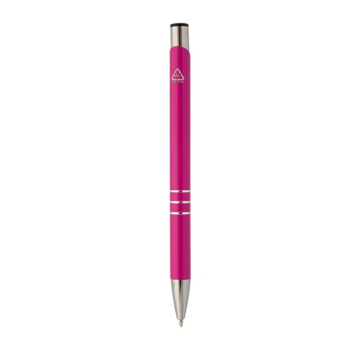 Stylo à bille aluminium rose | Maison Drabiec