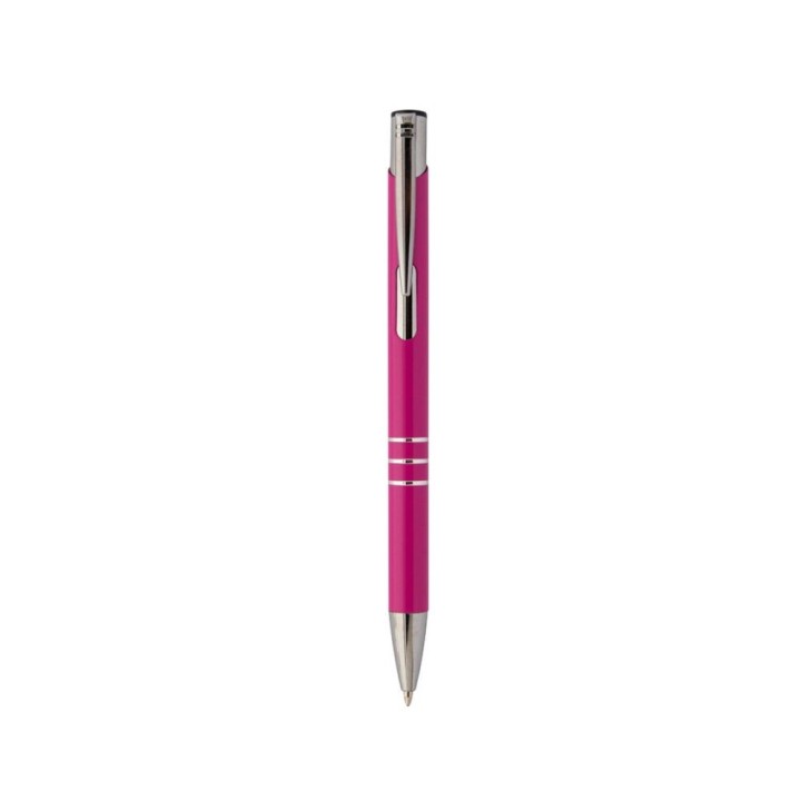 Stylo à bille aluminium rose | Maison Drabiec