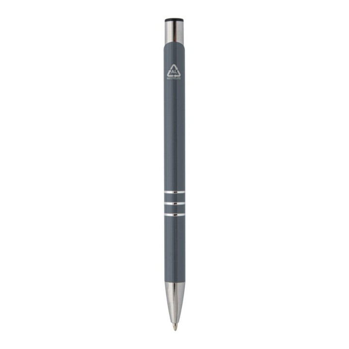 Stylo à bille aluminium gris foncé | Maison Drabiec