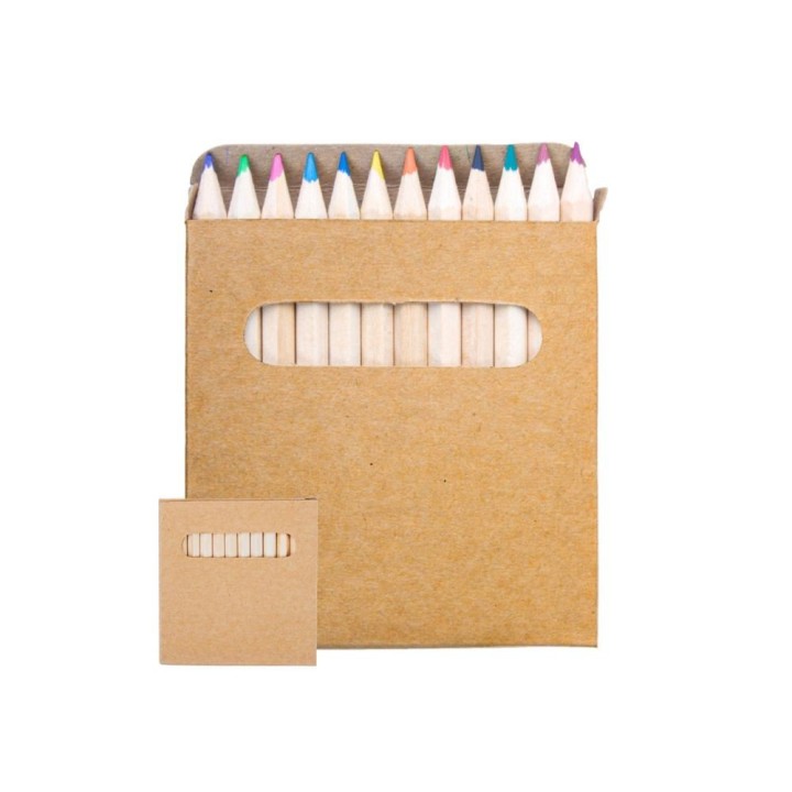 Boîte de crayons de couleur en bois à graver personnalisée | Maison Dr