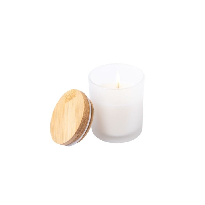 Bougie bambou à personnaliser – Vanille | Maison Drabiec