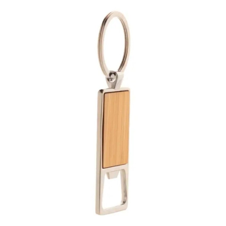 Porte-clé Décapsuleur en Bambou | Maison Drabiec