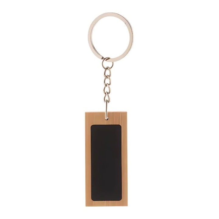 Porte-clé Rectangulaires en Bambou | Maison Drabiec