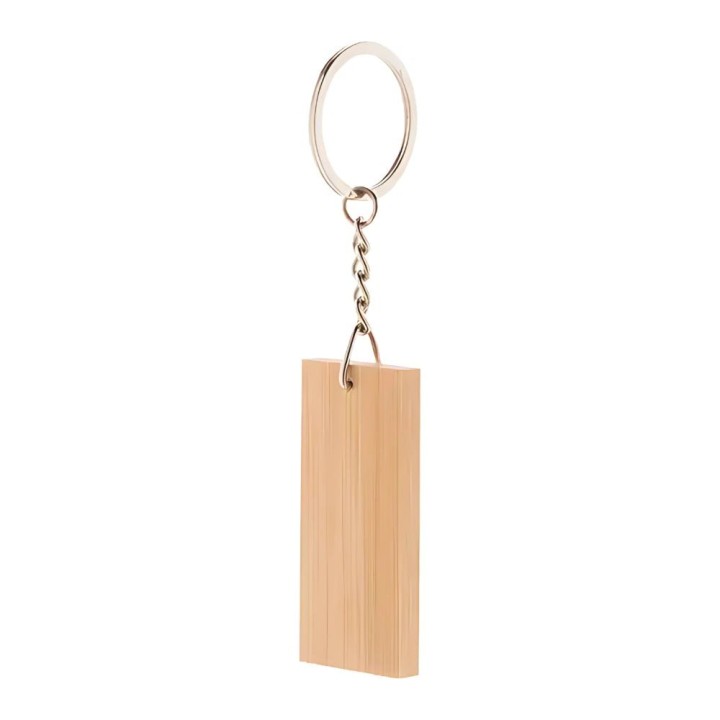 Porte-clé Rectangulaires en Bambou | Maison Drabiec