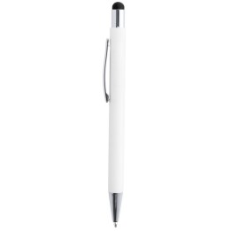 Stylo à bille aluminium personnalisé blanc | Maison Drabiec