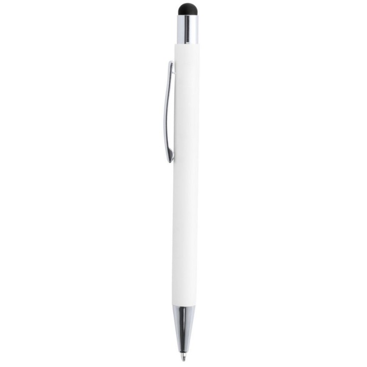 Stylo à bille aluminium personnalisé blanc | Maison Drabiec