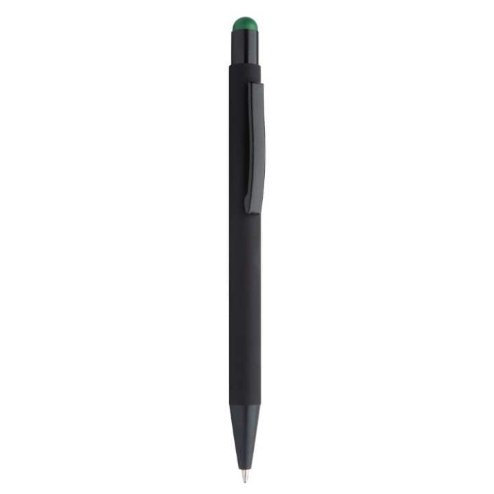 Stylo à bille aluminium nacré noir | Maison Drabiec