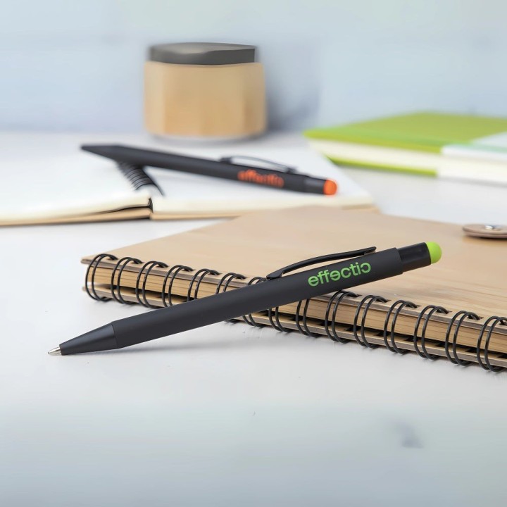 Stylo à bille aluminium nacré | Maison Drabiec