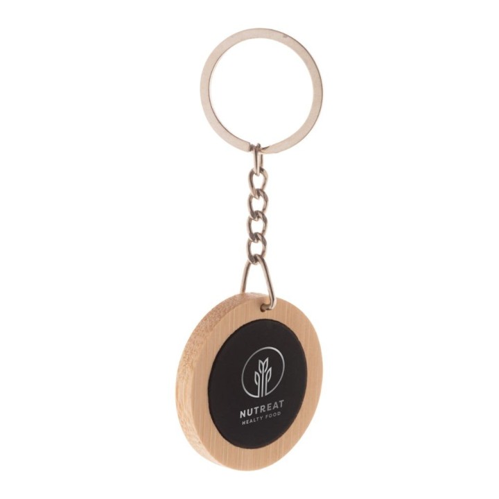 Porte-clés Speculo Rond Acier Inoxydable | Maison Drabiec