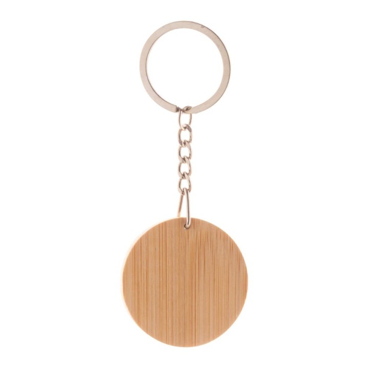 Porte-clés Speculo Rond Acier Inoxydable | Maison Drabiec