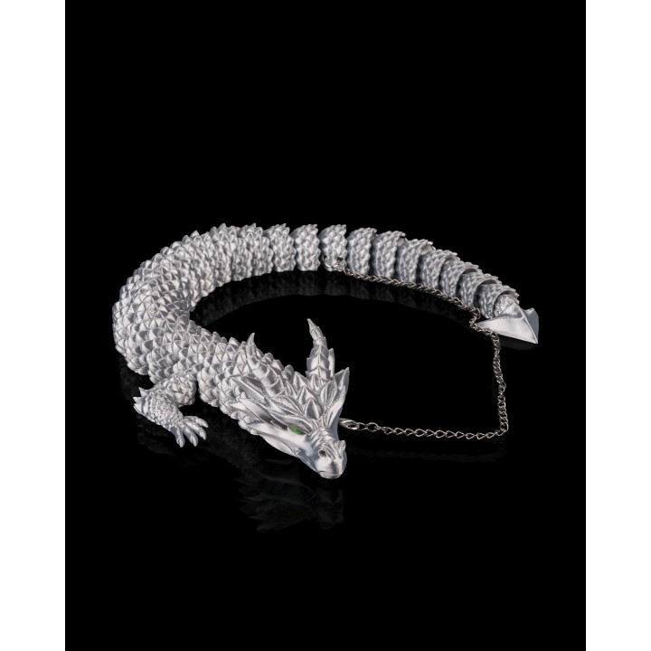 Dragon Embrasse Collier