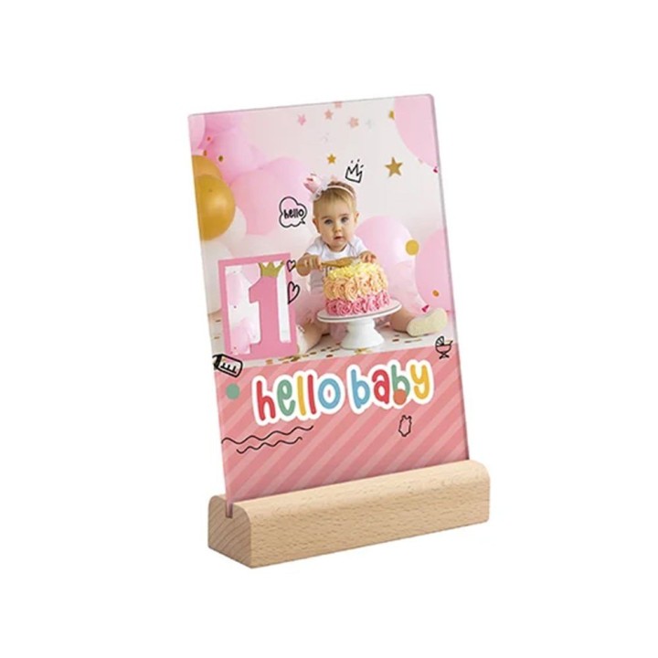 Cadre Photo Acrylique Rectangulaire Personnalisé | Maison Drabiec
