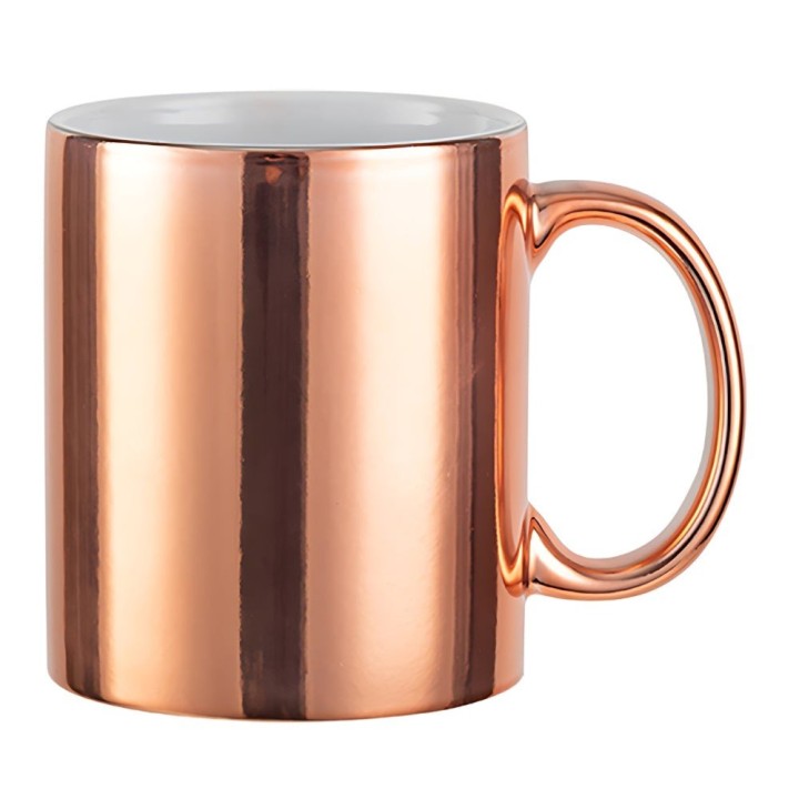 Mug Céramique Or Rose à Personnaliser | Maison Drabiec