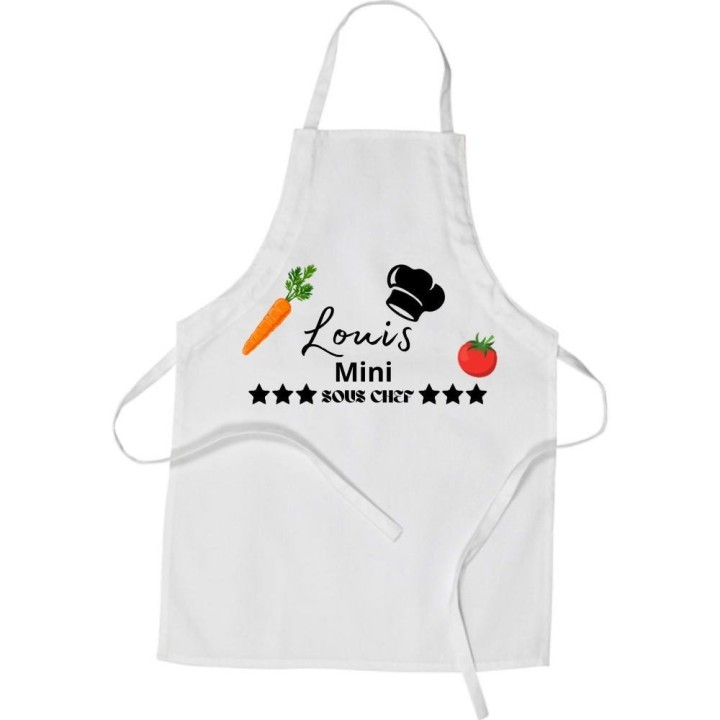 Tablier Enfant Taille L à Personnaliser | Maison Drabiec