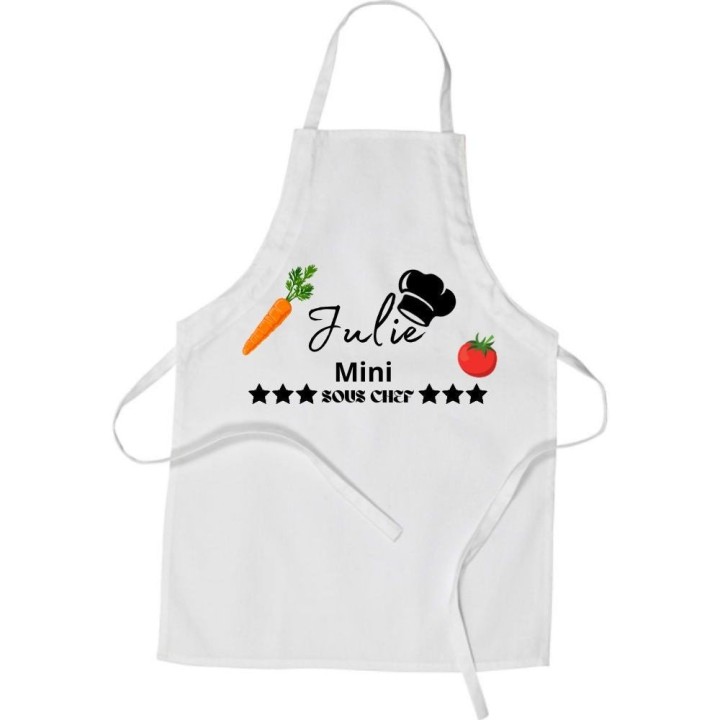 Tablier enfant taille S à personnaliser | Maison Drabiec