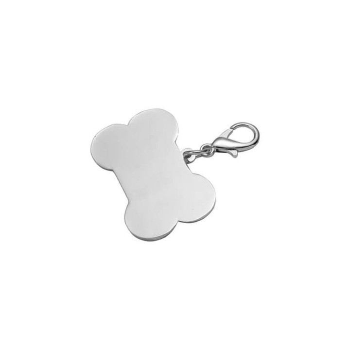 Porte-clefs Os Noir à Personnaliser | Maison Drabiec