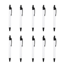 Stylo à Bille Blanc Personnalisé | Maison Drabiec