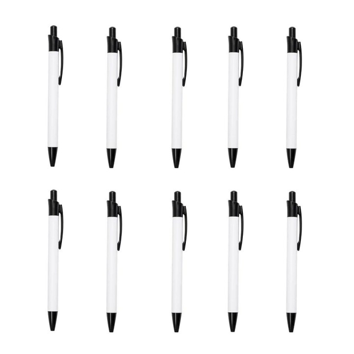 Stylo à Bille Blanc Personnalisé | Maison Drabiec