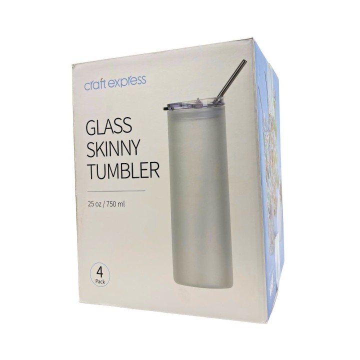 Tumbler avec Paille Transparent Personnalisé | Maison Drabiec
