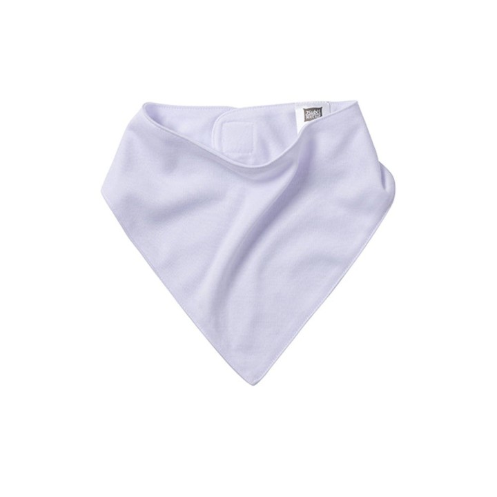 Bandana Bavoir Bébé Blanc à Personnaliser | Maison Drabiec