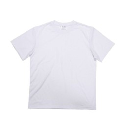 T-shirt homme blanc 100% polyester | Maison Drabiec