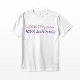T-shirt Femme Blanc Polyester Taille L | Maison Drabiec