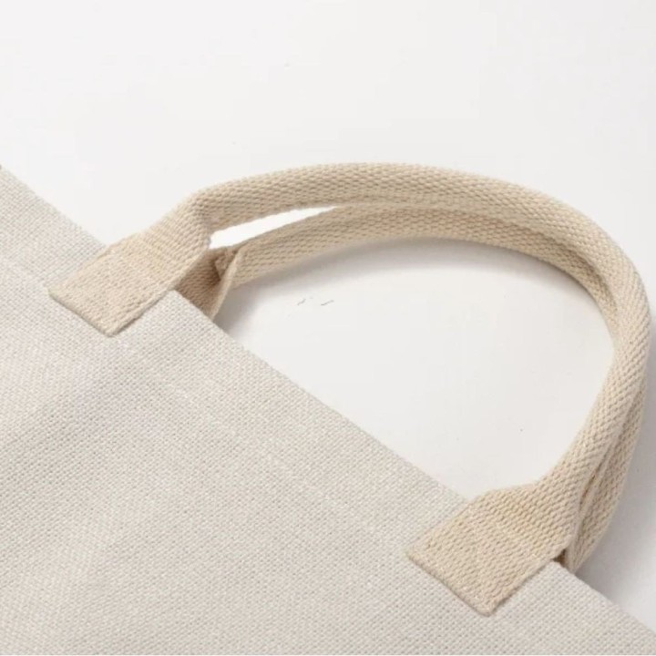 Tote Bag en Lin à Personnaliser | Maison Drabiec