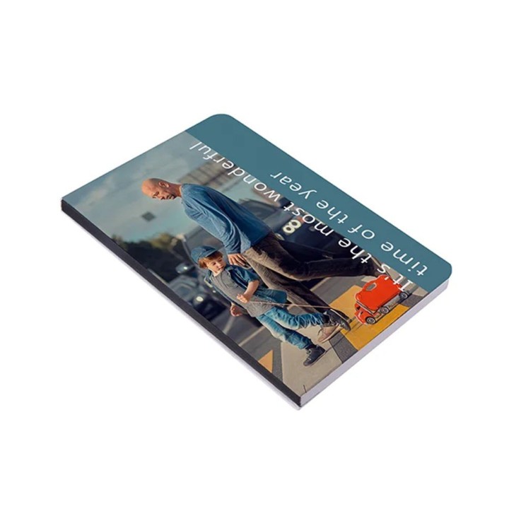 Carnet A5 blanc à personnaliser | Maison Drabiec