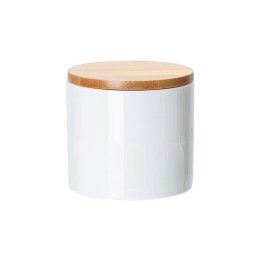 Pot céramique blanc à personnaliser | Maison Drabiec