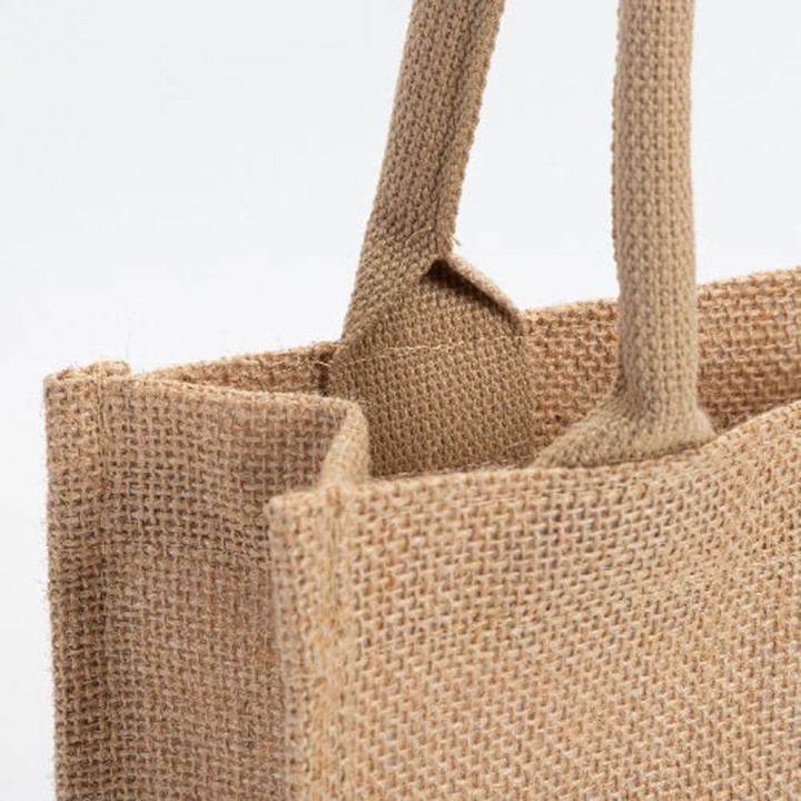 Sac en jute personnalisé photo et texte | Maison Drabiec