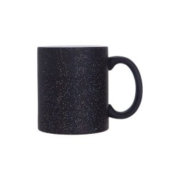 Mug Magique Noir Étoilé à Personnaliser | Maison Drabiec