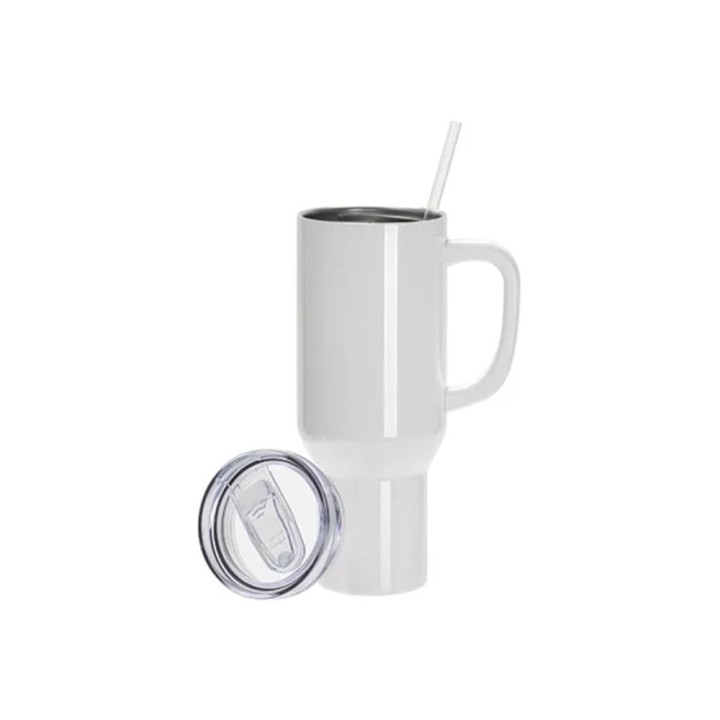Tumbler isotherme avec poignée 1,2L | Maison Drabiec