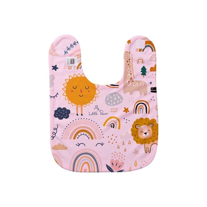 Bavoir bébé personnalisé Rose - Impression sur commande Occitanie