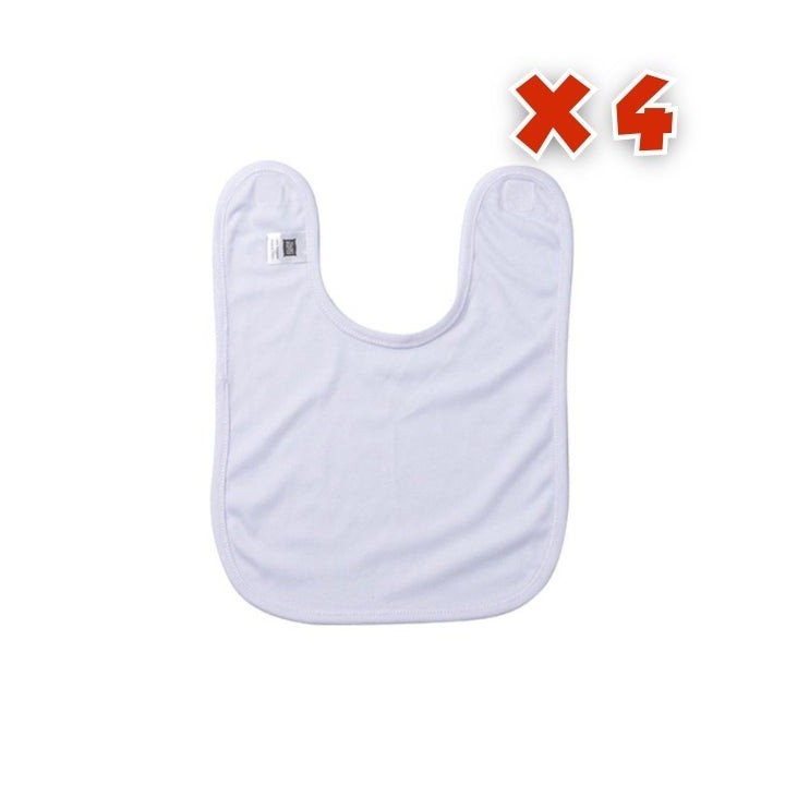 Bavoir bébé blanc personnalisé - Sublimation Occitanie