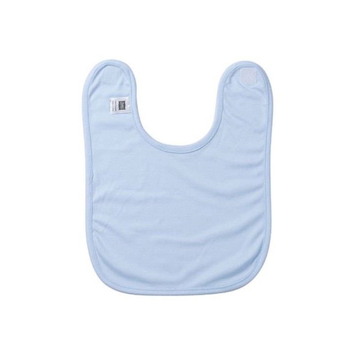 Bavoir Bébé Bleu Clair Personnalisé | Maison Drabiec