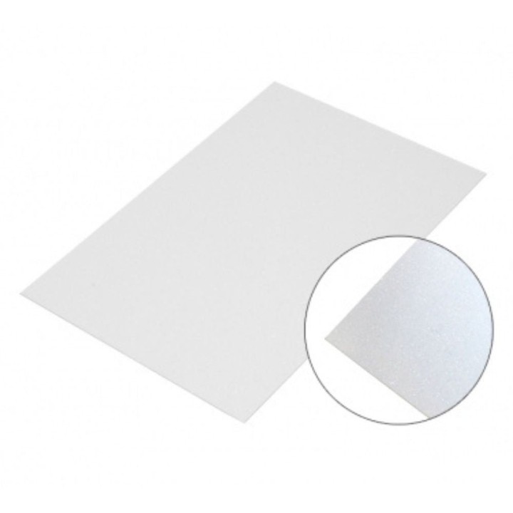 Plaque Métal Perlé Blanc à Personnaliser | Maison Drabiec