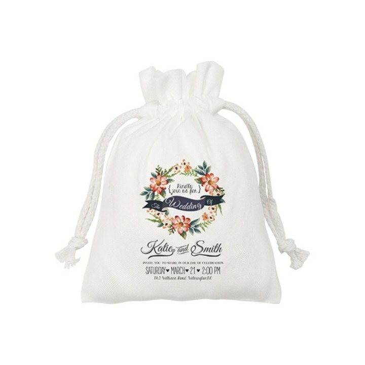 Pochette à liens personnalisée | Maison Drabiec
