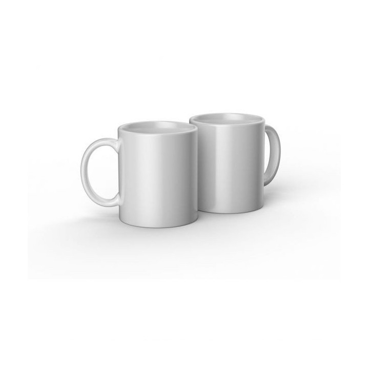 Mug céramique blanc 340 ml | Maison Drabiec