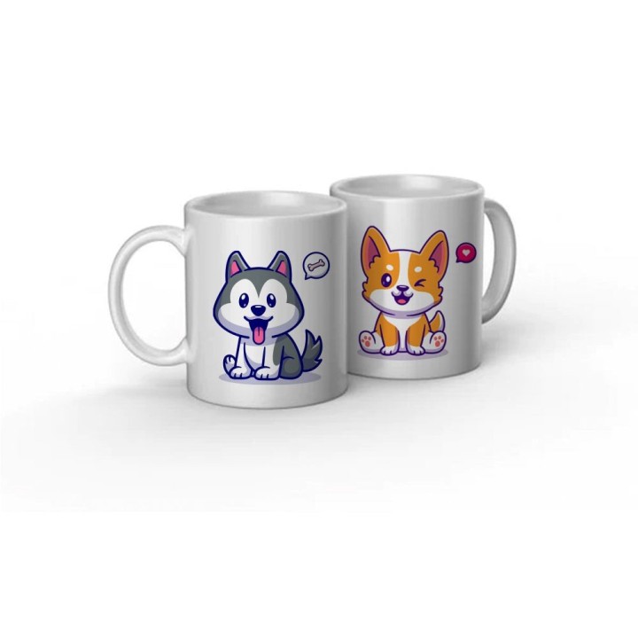 Mug céramique blanc 340 ml | Maison Drabiec