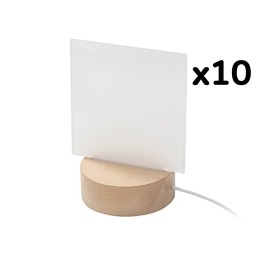 Plaque rectangulaire personnalisable 7 couleurs | Maison Drabiec
