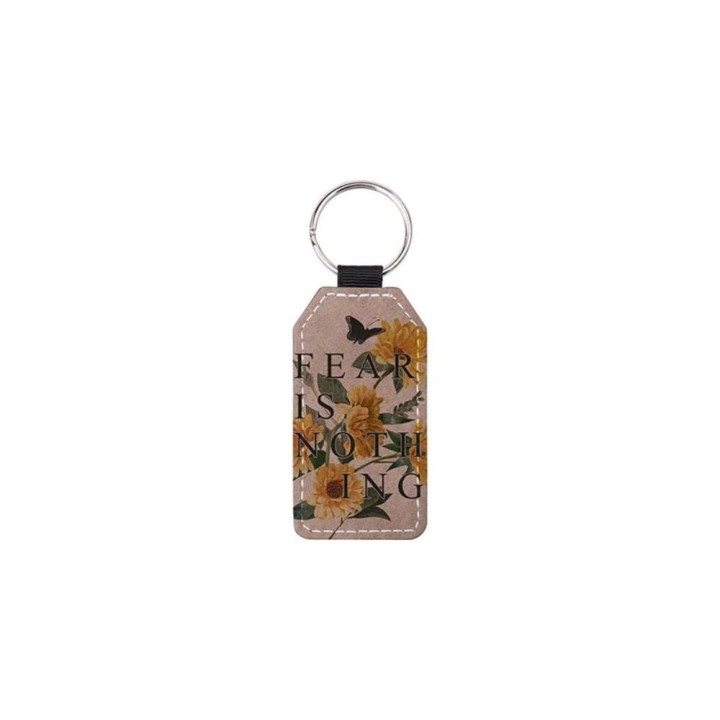 Porte-clés Rectangulaires Gris à Personnaliser | Maison Drabiec