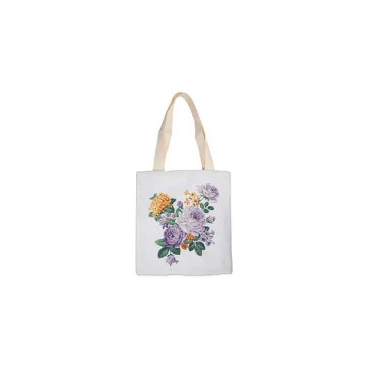 Tote Bag Bicolore Tout Doux Rouge | Maison Drabiec