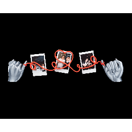 Heartstring Photo String