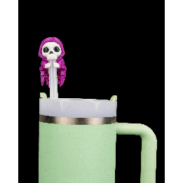 Final Drink - Straw Topper & Charm