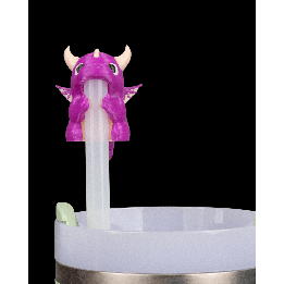 Thirst Slayer - Straw Topper & Charm