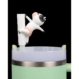 Udderly Thirsty - Straw Topper & Charm