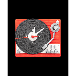Retro Turntable - Wall Clock