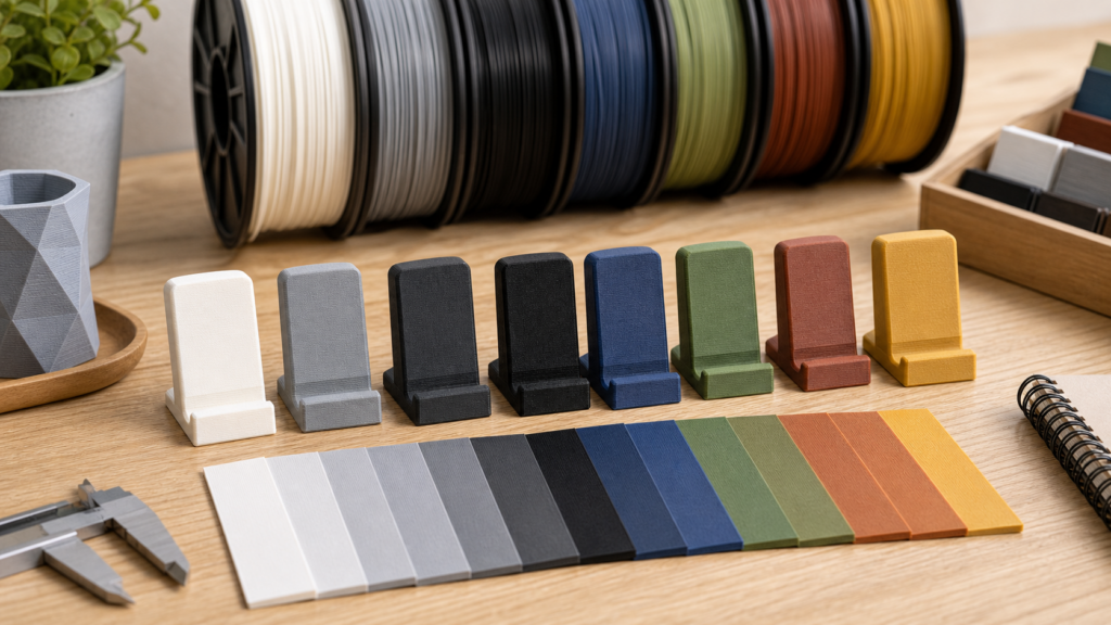 Couleur de filament : éviter les mauvais choix - illustration Maison Drabiec