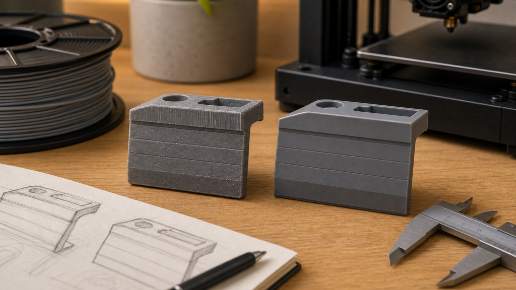 Prototype ou pièce finale : ne pas les confondre - illustration Maison Drabiec